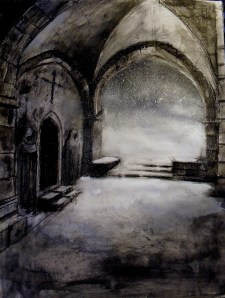 graphite/charcoal/ink