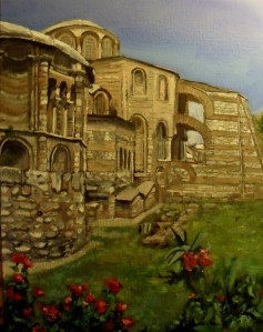 hand-ground oil on canvas