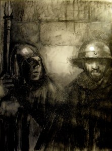 graphite/charcoal/ink/ acylic