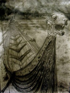 graphite/charcoal/ink/ acrylic/dry pigment