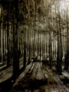 graphite,charcoal,ink, acrylic, dry pigment