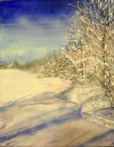 Handmade watercolor, acrylic, graphite