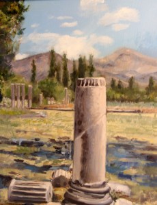 Handmade oil on canvas.