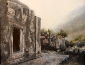 Handmade oil on canvas.