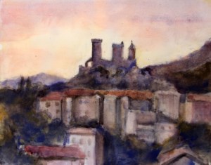 Handmade watercolor, graphite 