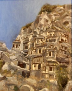 Handmade oil on canvas.