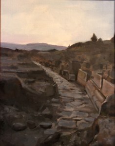 Handmade oil on canvas.