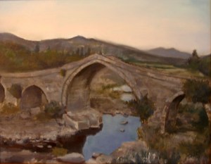 Handmade oil on canvas.