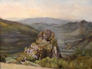 Handmade oil on canvas.