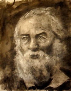 graphite, ink, charcoal, acrylic