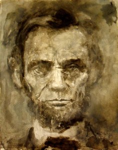 graphite, ink, charcoal, acrylic.