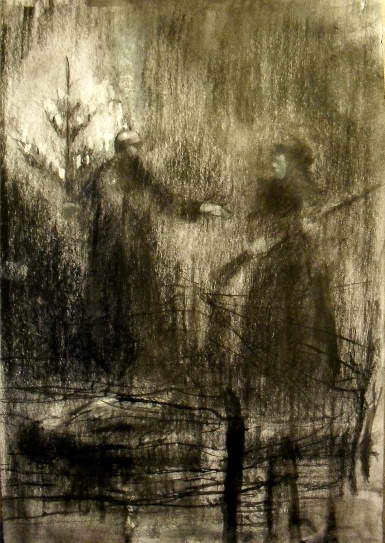 Christmas Truce--meeting soldiers