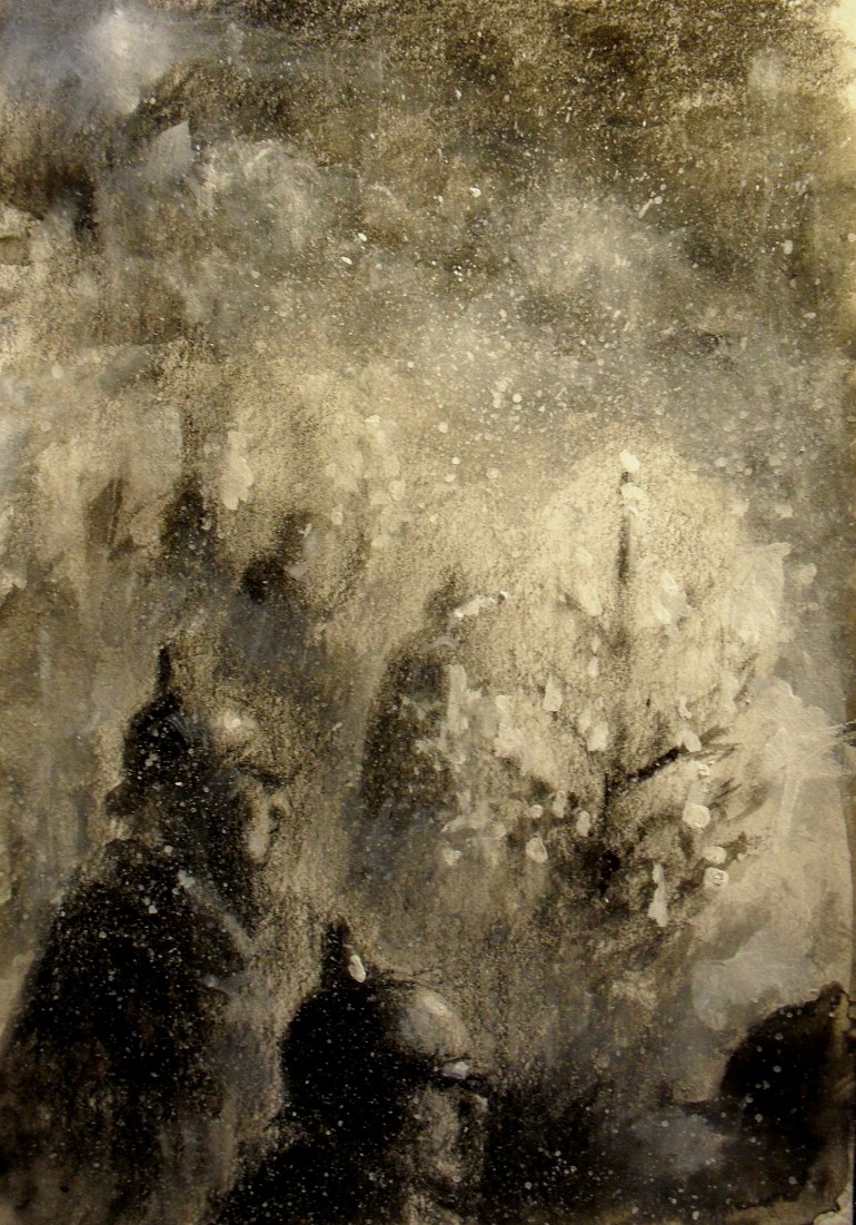 Christmas Truce--Germans at dawn