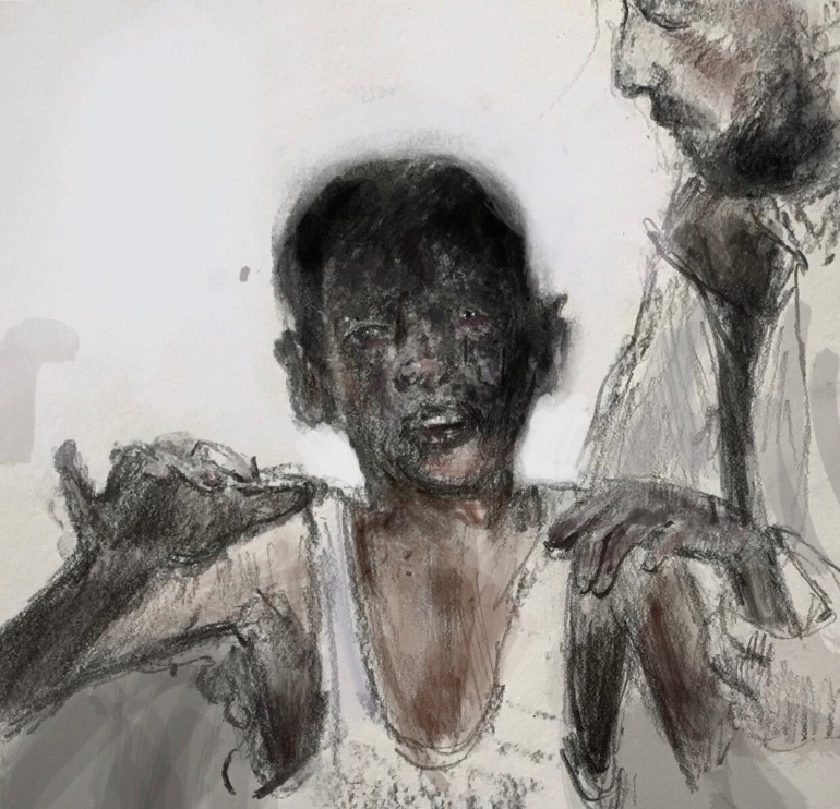 Wounded Syrian Child